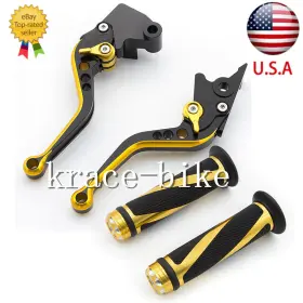 Fx-ss147-ks-220122-m-66 Fxcnc For Yamaha Yfm700 Raptor 700r 2008-2025 Cnc Brake Clutch Levers Grips Motorcycle