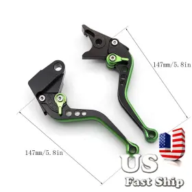 Fx-ssnj-r1a-190422-z-188-1 Fxcnc Usa Short Brake Clutch Levers For Kawasaki Z1000 2007-2016 Zx6r/636 2007-2017