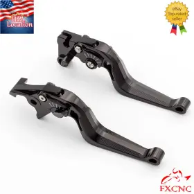 Fx-sx-es-220122-m-63 Fxcnc For Yamaha Yfz450 Yfz450r 2009-2020 Cnc Brake Clutch Levers Black Aluminum Pair