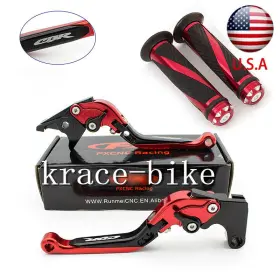 Fx-szdb-ks-221223-m-5 Fxcnc For Honda Cbr300r/cb300f/fa 2014-2022 Cnc Brake Clutch Levers Cbr Logo Grips Set