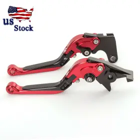 Fx-szdb-yswe-201113-m-681 Fxcnc Cnc Folding Extendable Clutch Brake Levers Red For Honda Nc700 S/x 2012-2013