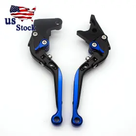 Fx-szdb-yswe-20221208-z-51 Fxcnc Cnc Folding Brake Clutch Levers Black For Yamaha Yfm 700 Raptor 700r 2007-2018