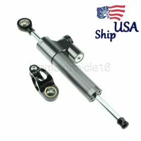 Fx-tc-rzm4j-190112-z-m-6 Fxcnc Usa Universal For Ducati Bmw Yamaha Mt09 Steering Stabilizer Damper Linear Gray