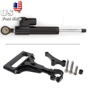 Fx-tc-rzm4j-220214-m-1 Fxcnc For Kawasaki Z1000 2003-2009 Steering Stabilizer Damper Linear Or Bracket Kit