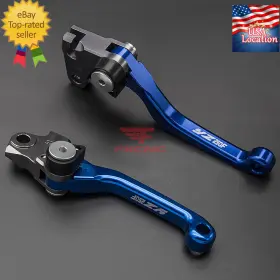 Fx-yyc-147-fs-220715-1-2 Fxcnc For Yz250f 2007 2008 Cnc Pivot Dirt Bike Brake Clutch Levers Logo Handle Blue