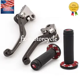 Fx-yyc-147-fs-251031-m-36 Fxcnc For Yamaha Yz250f 2001-2006 Clutch Brake Levers And Grips Handle Dirtbike