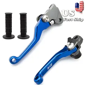 Fx-yyc-147-r1j-210628-4-m-3 Fxcnc Cnc Pivot Bike Clutch Brake Lever And Grips For Yamaha Yz80/85 15-22 Yz65 18-22