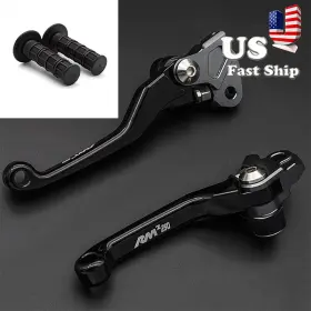 Fx-yyc-147-r1j-220320-11 Fxcnc Cnc Pivot Dirt Clutch Brake Lever Handle Grips For Suzuki Rmz250 04 Rmz450 05-22
