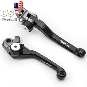 Fx-yyc-147-r1j-240609-1-m-10 Fxcnc For Suzuki Rmz450 2005-2022 Rmz250 2004 Cnc Logo Dirt Pivot Clutch Brake Lever