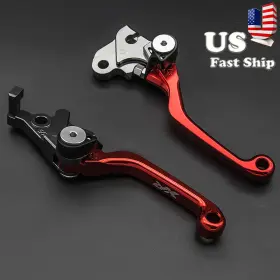 Fx-yyc-147-r3j-220331-5 Fxcnc Red Clutch Brake Lever Xr Logo For Crf150r 07-22 Crf125 F 2014-2017 2015 2016