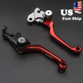 Fx-yyc-147-r3j-220531-1 Fxcnc Cnc Red Pivot Clutch Brake Lever Set For Xr650r Dk 00-06 Xr250/baja/motard 95-07