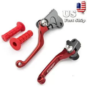 Fx-yyc-147-r3j-250331-15 Fxcnc Cnc Pivot Clutch Brake Lever Crf Logo Red Grips For Honda Crf250l/ 12-17 18 19 Fx-yyc-147-r3j-250331-15 Fxcnc Cnc Pivot Clutch Brake Lever Crf Logo Red Grips For Honda Crf250l/ 12-17 18 19