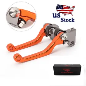 Fx-yyc-147-rzm2e-201126-z-264 Fxcnc Cnc Pivot Brake Clutch Levers For 505xc-f 2009 250sx-f/525exc-r 2005-2006 Orange