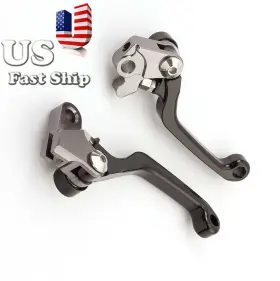 Fx-yyc-147-rzm4j-220311-z-1 Fxcnc Cnc Pivot Dirtbike Brake Clutch Lever For Kx125 06-08 Kx250f 05 06 07-12 Black