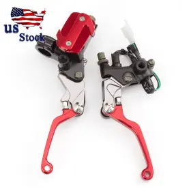 Fx-zyb-s-rzm2e-200409-m-3 Fxcnc Hydraulic Brake Clutch Master Cylinder Reservoir Levers For Honda Red Us Stock Fx-zyb-s-rzm2e-200409-m-3 Fxcnc Hydraulic Brake Clutch Master Cylinder Reservoir Levers For Honda Red Us Stock