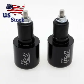 M078-rzm2e-20231220-m-70 Fxcnc Us Motorcycle Handle Bar Ends Grip Plug For Yamaha Yzf R1 1998-2015 2016 Black
