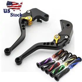 Fx-147-r4j-211031-z-m-1 Fxcnc Racing Cnc Short Brake Clutch Levers Grips For 620 M / Mts 2003-2006 2004 05 Black