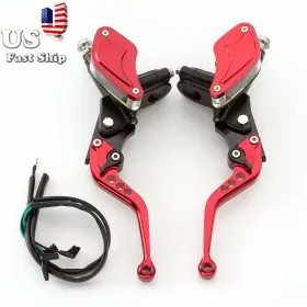 Fx-scb-sd-rzm4j-211106-5 Fxcnc Racing Sportbike Dua Hydraulic Brake Clutch Master Cylinder Reservoir Levers Universal