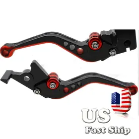 Fx-ssnj-r1j-210127-z-155-1 Fxcnc Racing Cnc Mixcolor Short Brake Clutch Levers For Cbr1000rr/fireblade/sp 2017 18 19-20