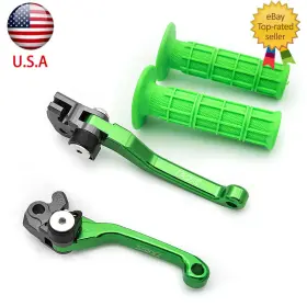 Fx-yyc-147-ks-220106-8-5 Fxcnc Racing For Kawasaki Kx250f Kx450f 2013-2018 2017 Cnc Brake Clutch Levers Kx Logo Grip