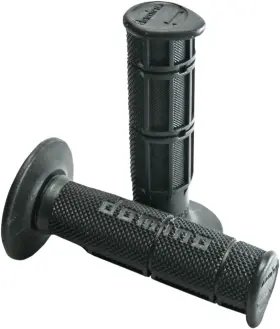A09041c4000 G2 Ergonomics Domino Victor Half-waffle Grips Black A09041c4000 G2 Ergonomics Domino Victor Half-waffle Grips Black