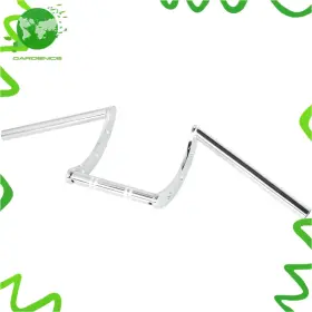 953148 Gardenice 22mm 7/8 Inch Motorcycle Z Bars Handlebars Chrome For Drag Custom Chopper Sportster 953148 Gardenice 22mm 7/8 Inch Motorcycle Z Bars Handlebars Chrome For Drag Custom Chopper Sportster