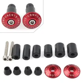 Geminiauto-ususa 331234263603 7/8ftft Handle Bar End Weights Handlebar Grips Cap Plugs For Dirt Bike Red Motor Geminiauto-ususa 331234263603 7/8ftft Handle Bar End Weights Handlebar Grips Cap Plugs For Dirt Bike Red Motor