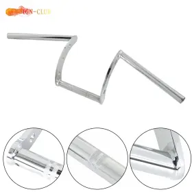 Icc1974378 Genrics Universal 7/8 Inch 22mm Motorcycle Handlebar Z Bars For Chopper Honda Yamaha Suzuki Icc1974378 Genrics Universal 7/8 Inch 22mm Motorcycle Handlebar Z Bars For Chopper Honda Yamaha Suzuki