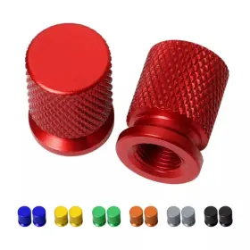 Gfyship 414852523938 Cnc Wheel Tire Valve Stem Caps Cover Multi Colors