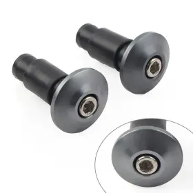 Goodnewstoreusa 550718103444 7/8ftft Handle Bar End Weights Handlebar Grips Cap Plugs Dirt Bike Titanium Usa