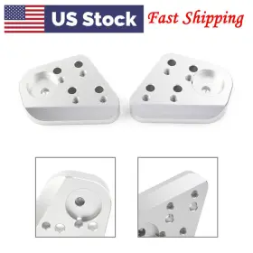 1200rt Goodpartscenterus 550741959605 2pcs Cnc Handlebar Riser Fit Bmw 1150rt R1100 Silver Aluminum Usa