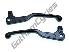 62610021a Gotham Ducati Brembo Front Brake And Clutch Master Cylinder Pump Black Lever Set