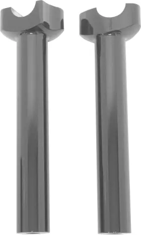 04-561 Harddrive 8.5 Inch Straight Black Handlebar Risers