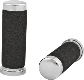 17-0503 Harddrive Grips Foam Chrome Without Throttle Sleeve