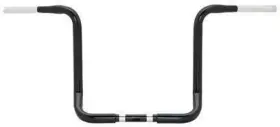 21-571sb Harddrive 1-1/4 Inch Bagger Ape Hanger Handlebar - 16 Black Motorcycle