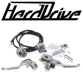 26-129 Harddrive Handlebar Controls With Switches For Control Levers And Ps 26-129 Harddrive Handlebar Controls With Switches For Control Levers And Ps