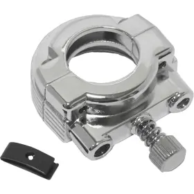 30-106d Harddrive Throttle Clamp Single Cable Chrome 30-106d Harddrive Throttle Clamp Single Cable Chrome