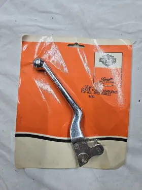45062-82 Harley Oem Chrome Clutch Hand Lever 1982-1983 Flht Flhtc Flt Touring
