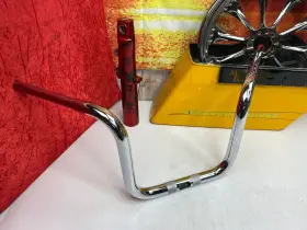 13071 Harley-davidson Oem 15-24harley 11 Inch Mini Apes Road Glide 1 1/4 Chrome Fat Handlebars