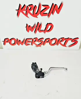 38608-96a Harley-davidson 1999 Dyna Convertible Oem Black Left Handlebar Clutch Lever Perch Bracket