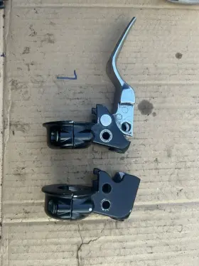 38671-04 Harley-davidson Sportster 1200 And 883 Black Clutch Lever Mount Perch Bracket