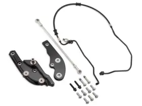 50500837 Harley Davidson Oem Black Extended Reach Forward Control Kit M8 Softail 2018-24 Flsb Fxfb