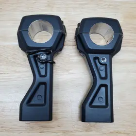55900191 Harley Davidson Pan America Special Oem Handlebar Risers Black Pair Genuine Hd