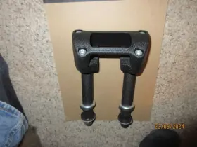 55900290 Harley-davidson Oem 18-23 Street Bob-lr-break Wrinkle Blk 5 Inch Handlebar Riser And Top Clamp 55900290 Harley-davidson Oem 18-23 Street Bob-lr-break Wrinkle Blk 5 Inch Handlebar Riser And Top Clamp