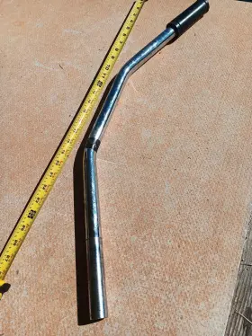 55963-77 Harley-davidson 77-81 Dragbar Handlebar Lowrider Left Grip And Cap Dot 5 Sticker Fxs Fxb
