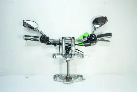 56004-00 Harley-davidson 06 Dyna Low Rider Handlebars Triple Tree Clamps Left Right Switches 1255