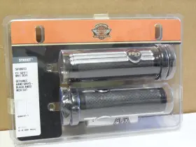 56100223 Harley-davidson Genuine Defiance Hand Grips Ft15-up Street Xg Oem