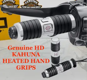 56100318 Harley-davidson Cvo Oem Tbw Road Glide Street Electra Heated Handlebar Hand Grips