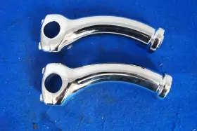 56133-00a Harley-davidson Genuine Softail Deuce Fxstd 6 Inch Chrome Risers 2000-2007 56133-00a Harley-davidson Genuine Softail Deuce Fxstd 6 Inch Chrome Risers 2000-2007
