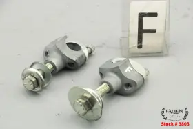 56149-88 Harley-davidson 2006 Electra Glide Handlebar Riser Mount Clamp Left Right Set 56149-88 Harley-davidson 2006 Electra Glide Handlebar Riser Mount Clamp Left Right Set